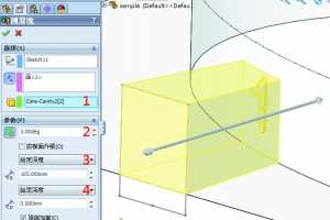 SolidWorksģ߲໬֮Ӧ