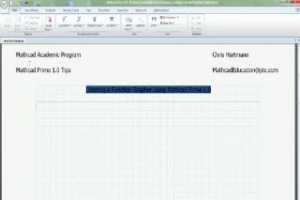 Creating a Simple Function Plotter Template using Mathcad Prime 1.0