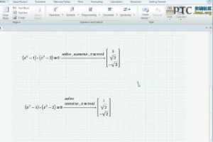 Mathcad Prime 2.0 Using Symbolic Math [Mathcad Prime 2.0Ƶ̳]