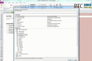 Electronic Curriculum Unit Development with Mathcad Prime and Microsoft OneNote