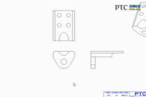 Creo 2.0ͶӰͼ [Creo Parametric 2.0 Ƶ̳]
