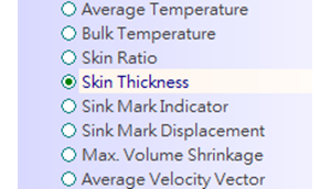 Moldex3DƷ - Ƥȷֲ趨