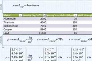 PTC MathcadƵʾ - Excel